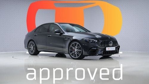 مرسيدس بنز C 63 AMG S E Performance - 2 Year Warranty - Approved Prepared Vehicle