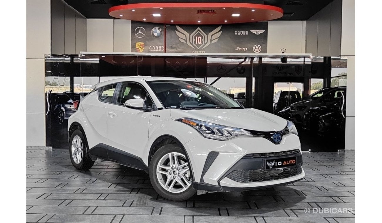 Toyota CHR AED 1,150 P.M | 2020 TOYOTA C-HR HYBRID GX | UNDER WARRANTY | GCC | LOW KM