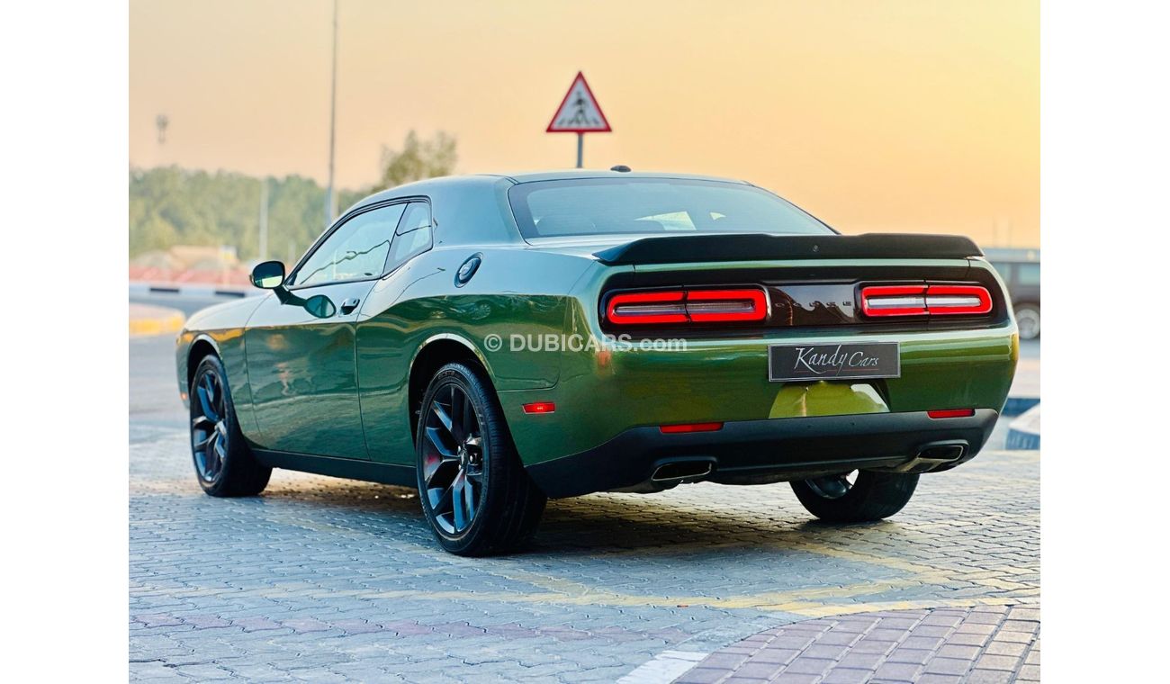 Dodge Challenger SXT 3.6L | Monthly AED 1400/- | 0% DP | Fog Lights | Touch Screen | Cruise Control | # 08618