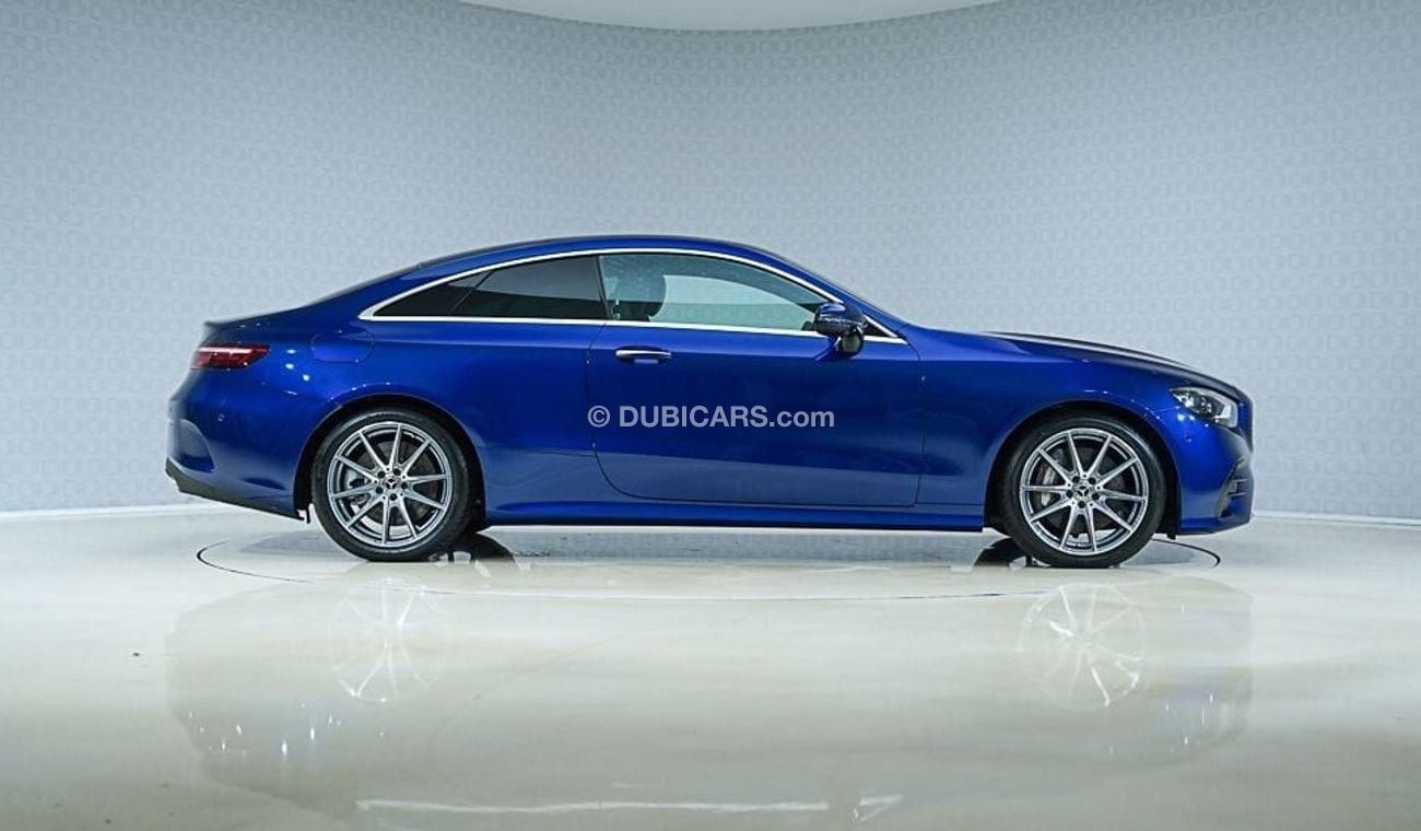 Mercedes-Benz E450 Coupe AMG Line - AED 4,821 P/M - 2 Years Warranty