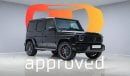 مرسيدس بنز G 63 AMG - Edition 55 - 2 Years Approved Warranty - Approved Prepared Vehicle Exterior view