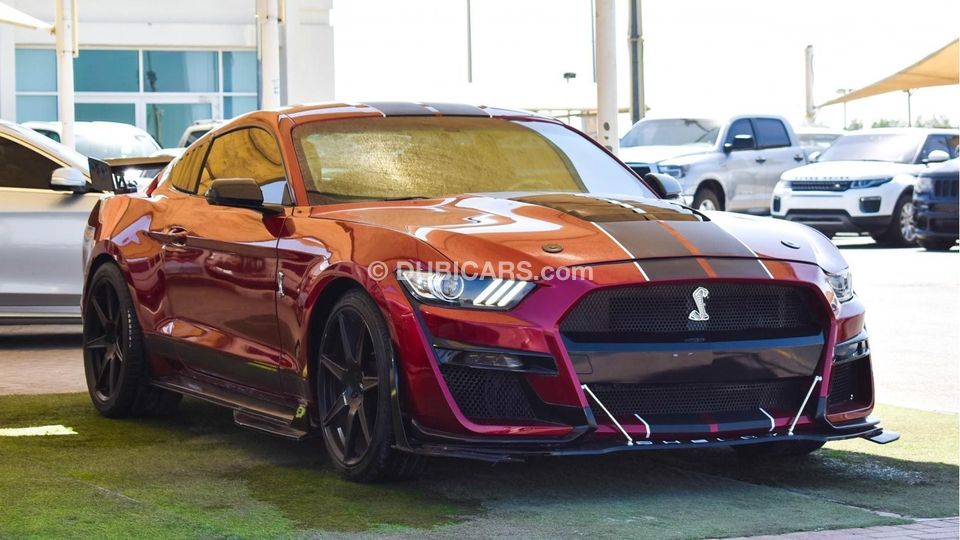 Used Ford Mustang GT 5.0 With Shelby Body Kit 2017 for sale in Sharjah ...