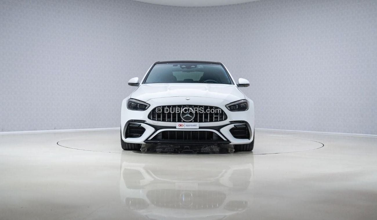 Mercedes-Benz C 63 AMG S E-Performance - AED 8,386 P/M - 2 Years Warranty