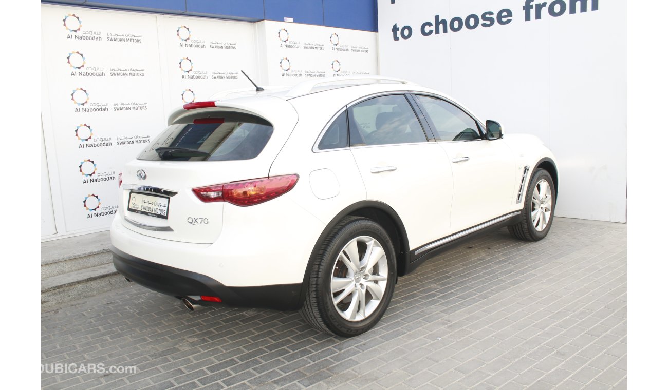 إنفينيتي QX70 3.7 L 2015 MODEL UNDER WARRANTY