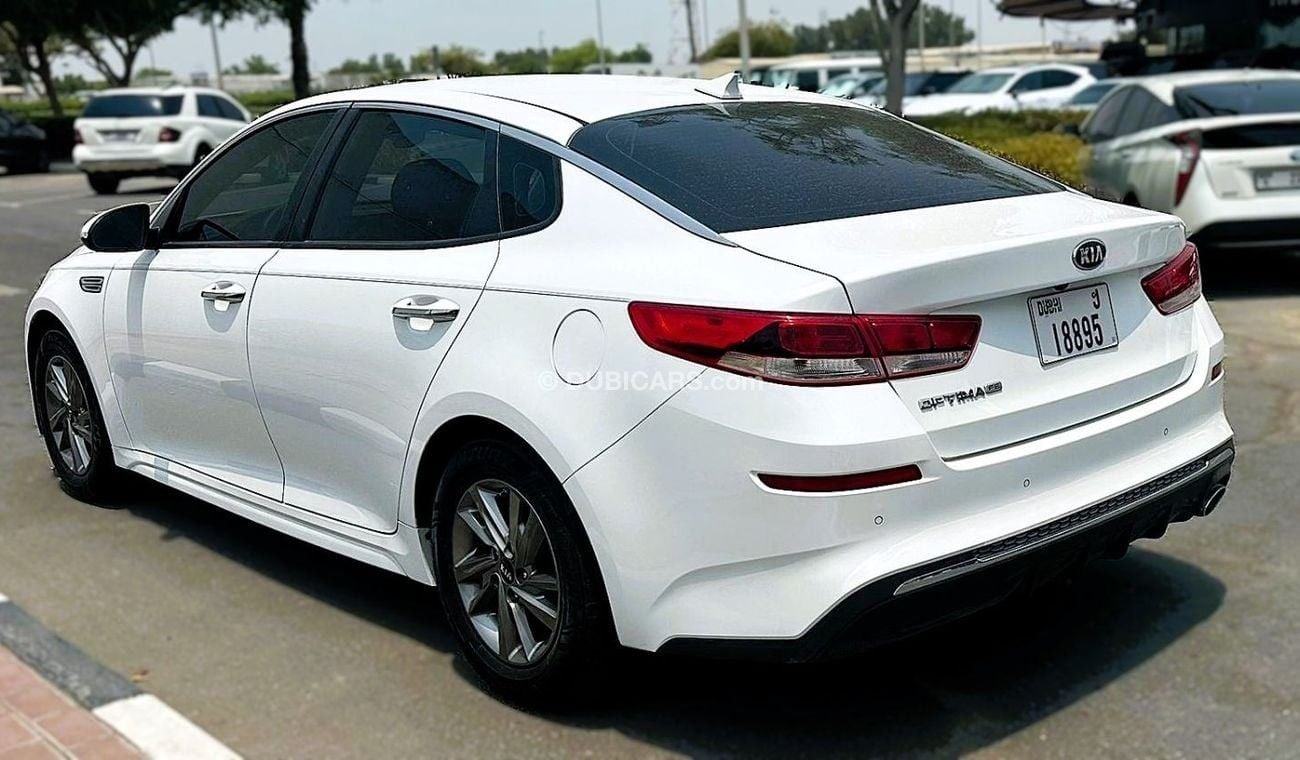 كيا أوبتيما EX 2.4L (185 HP) Kia Optima 2.4L FE  - Full Option - 2019 used white color