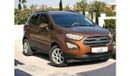 Ford EcoSport AED 420 PM| FORD ECO SPORT | WELL MAINTAINED | 1.5L I4 | 0% DOWNPAYMENT