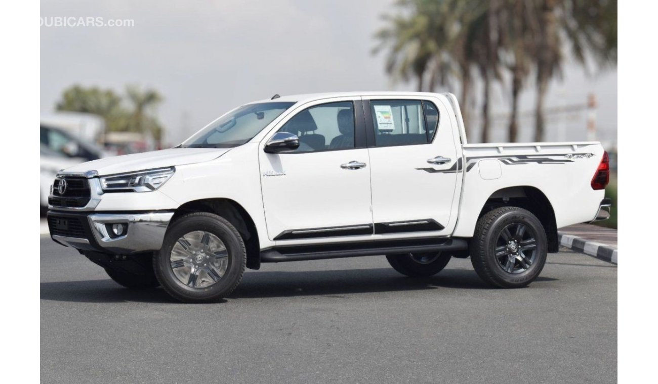 تويوتا هيلوكس 2024 TOYOTA HILUX 4X4 2.7L A/T, AUTO AC, DISPLAY & RR CAM