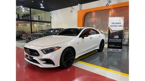 مرسيدس بنز CLS 53 AMG Std 3.0L (435 HP) (5 Seater) AED 3,855  EMi @ 0% Down Payment | Under Warranty | Certified Pre-owned