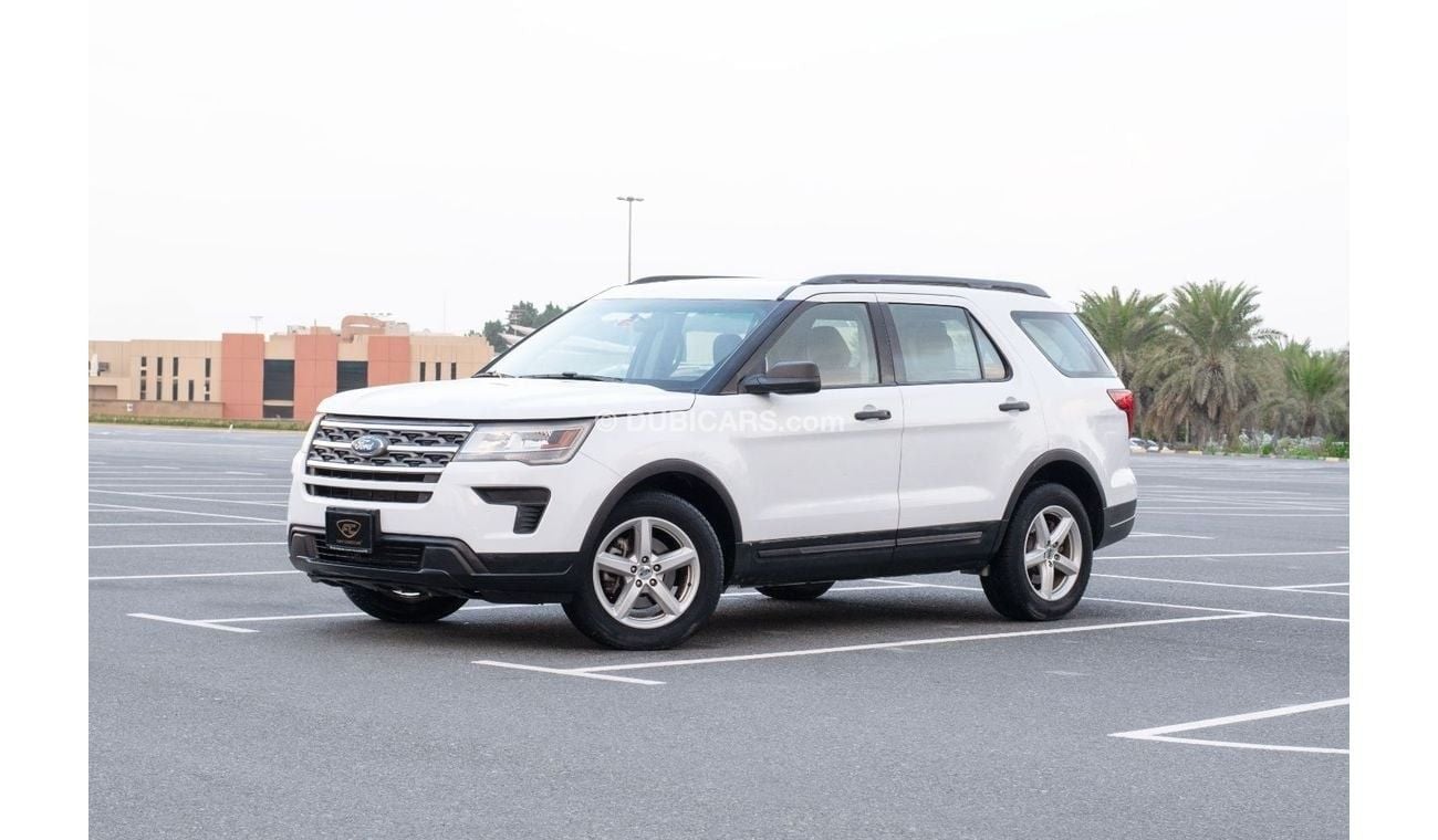 Ford Explorer AED 1,115/month 2018 | FORD EXPLORER | XLT GCC | FULL SERVICE HISTORY | F49926