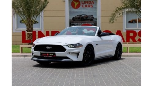 فورد موستانج Ford Mustang GT Premium Convertible 2019 GCC under Agency Warranty with Flexible Down-Payment/ Flood