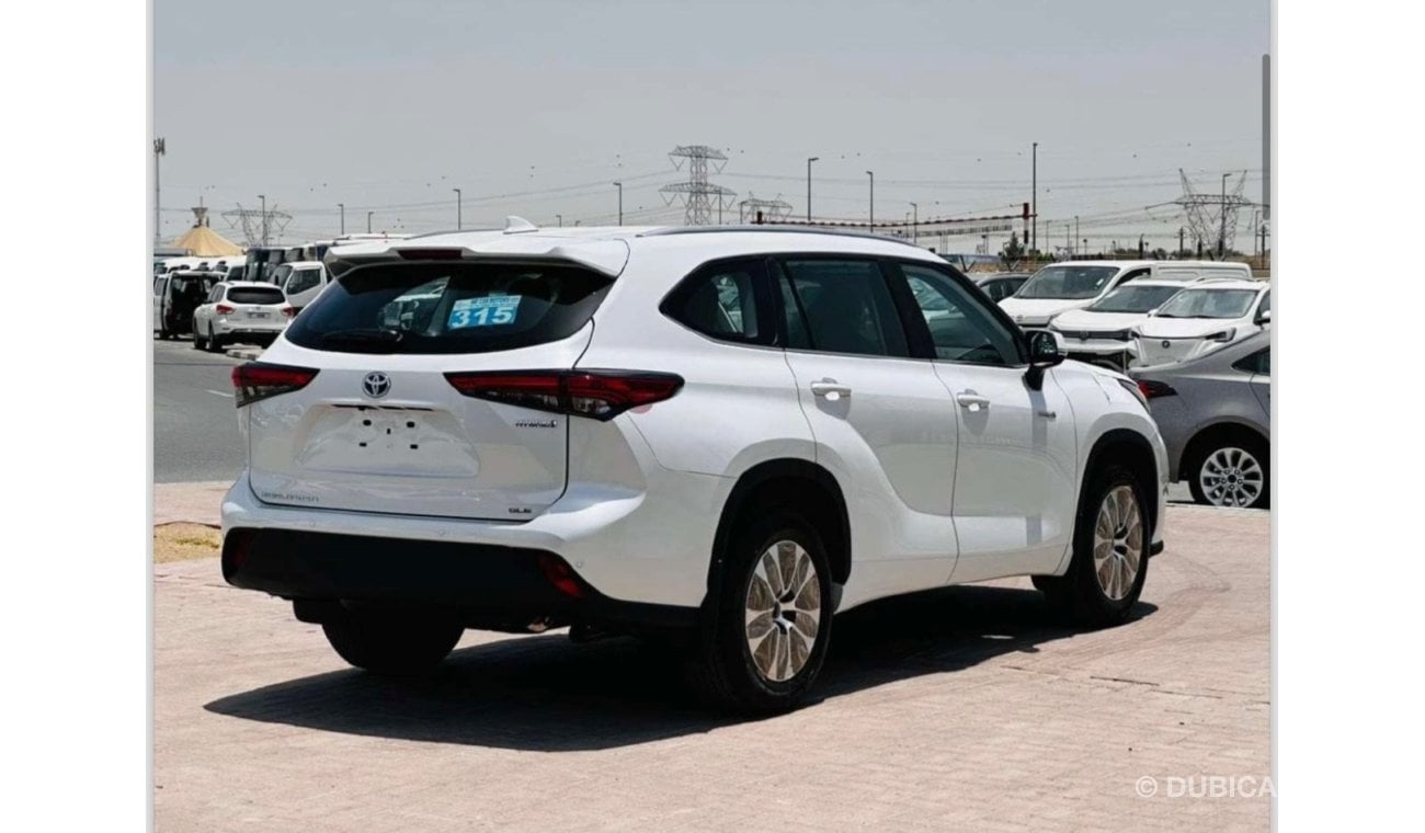 تويوتا هايلاندر TOYOTA HIGHLANDER GLE 2.5 L WHITE