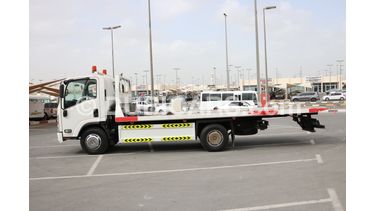 Isuzu Npr Flat Bed Recovery Truck For Sale Aed 60 000 White 14