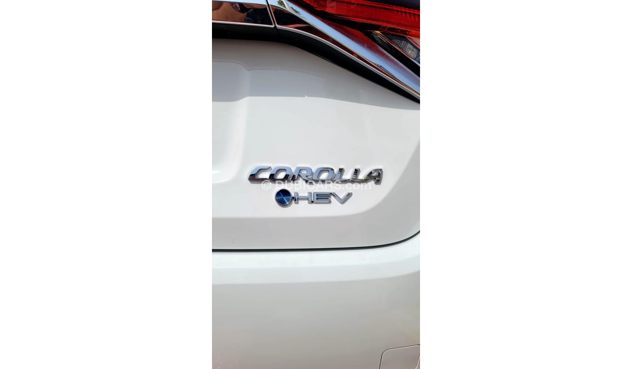 Toyota Corolla The first and exclusive in UAE, Toyota Corolla HEV, full option, full leather interior