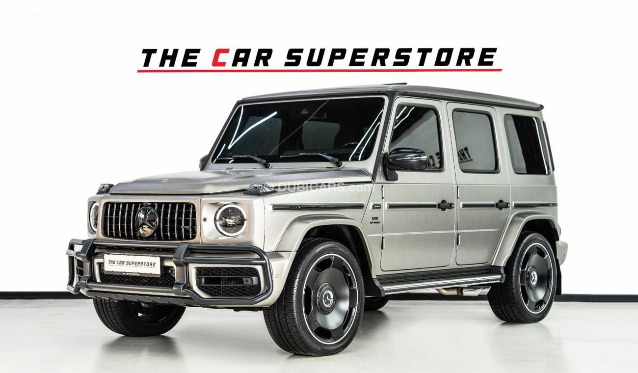 مرسيدس بنز G 63 AMG 2023-MERCEDES BENZ G63AMG FULLY LOADED-SPECIAL ORDER-FSH-SERVICE CONTRACT 5 YEARS-WARRANTY AVAILABLE