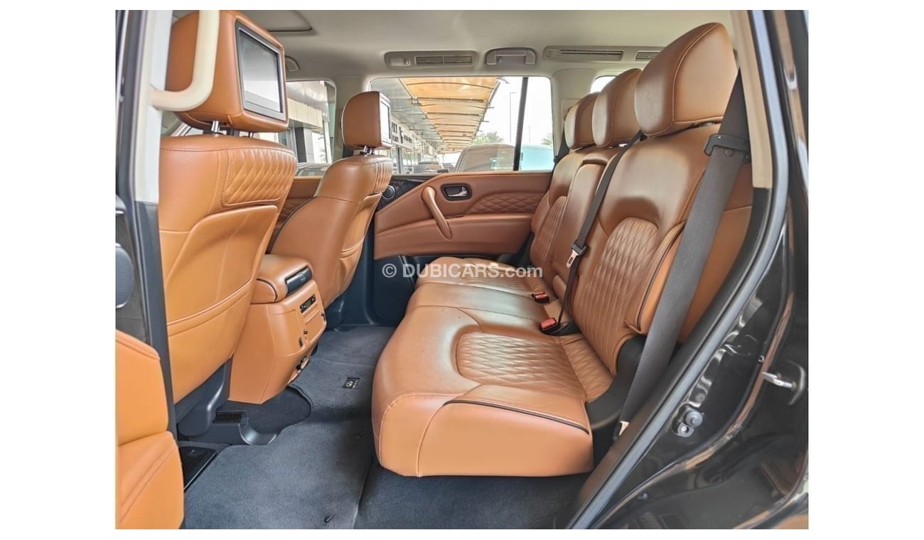 Infiniti QX80 Luxe 7st AED 2,200/MONTHLY | 2018 INFINITI QX80 LUXURY | 7 SEATS | GCC | UNDER WARRANTY