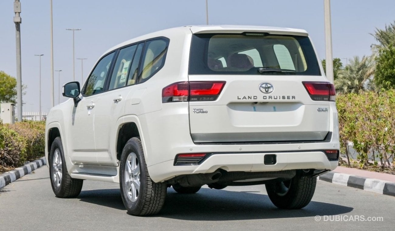 تويوتا لاند كروزر Toyota Land Cruiser GXR L1 - 3.5L Petrol - White -2024 (Export)