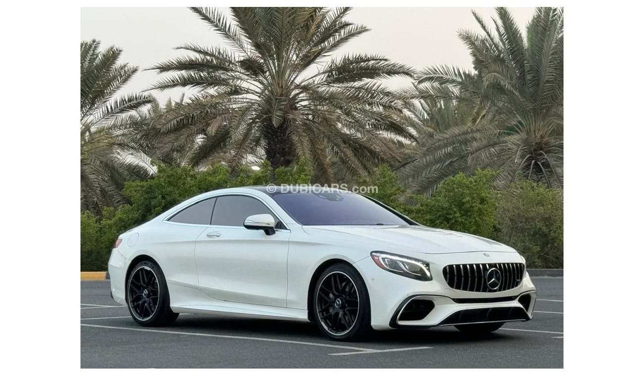 مرسيدس بنز S 550 كوبيه 2600 Monthly payment / S550 2017 / full option / Canadian spece