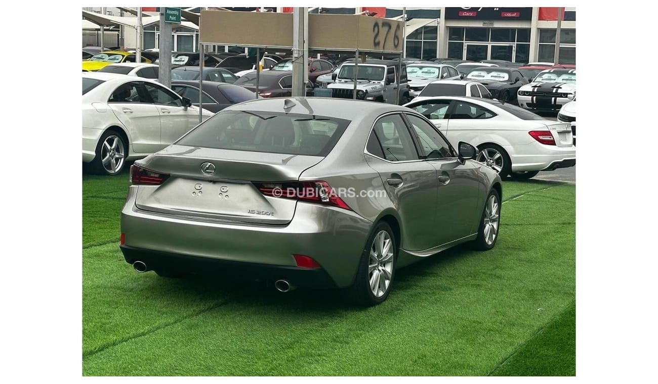 Lexus IS 200 MODEL 2016 car perfect condition inside and outside full option