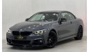 BMW 420i M Sport 2018 BMW 420i M-Kit Convertible, Warranty, Service History, Low Kms, GCC