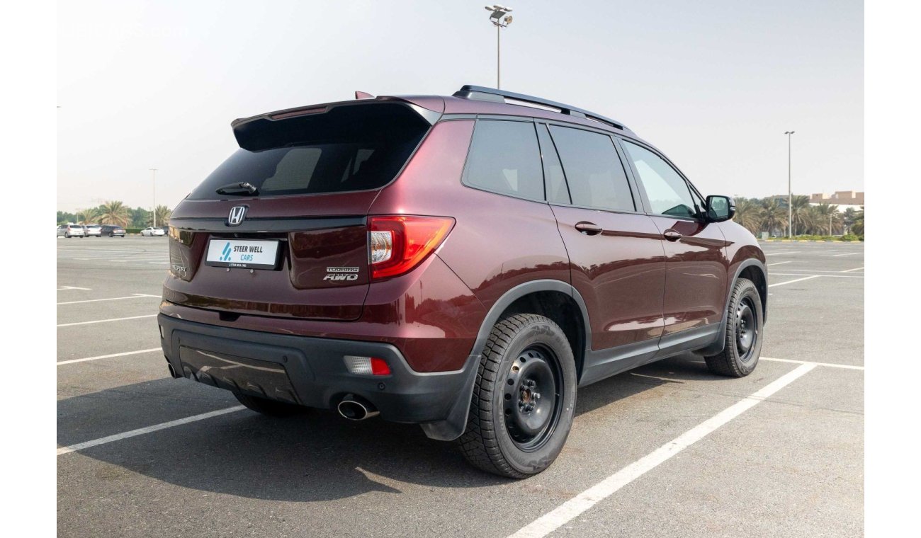 هوندا باسبورت Honda Passport Touring AWD 2021 SUV 3.5L AWD Petrol A/T / Powerful V6 engine / Well Maintained / Boo