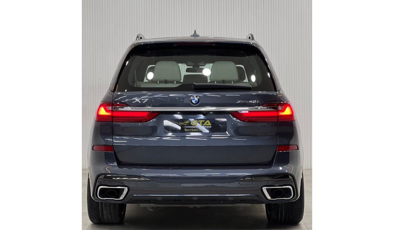 بي أم دبليو X7 40i M سبورت بريميوم 2021 BMW X7 xDrive40i M-Sport, November 2026 BMW Warranty + Service Contract, Fu