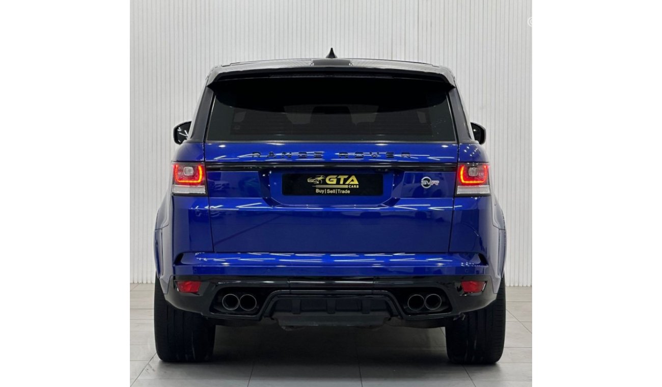 لاند روفر رانج روفر سبورت أس في آر 2017 Range Rover Sport SVR, Sep 2025 Range Rover Warranty, Carbon Fiber Package, Full Options, GCC