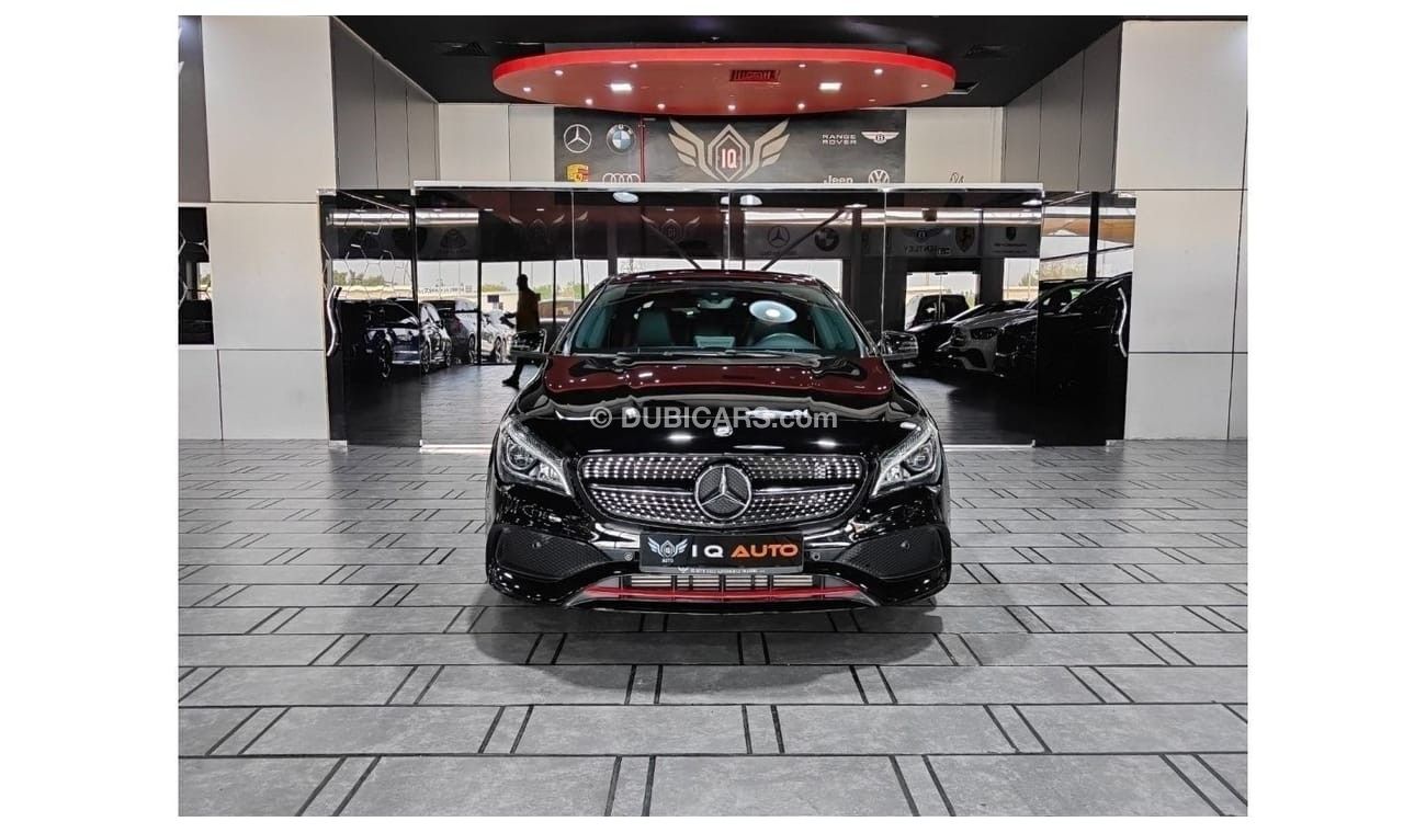 Mercedes-Benz CLA 250 AED 1,700 P.M | 2018 MERCEDES-BENZ CLA 250 4MATIC SPORT AMG KIT  2.0 | LOW KM | GCC | UNDER WARRANTY