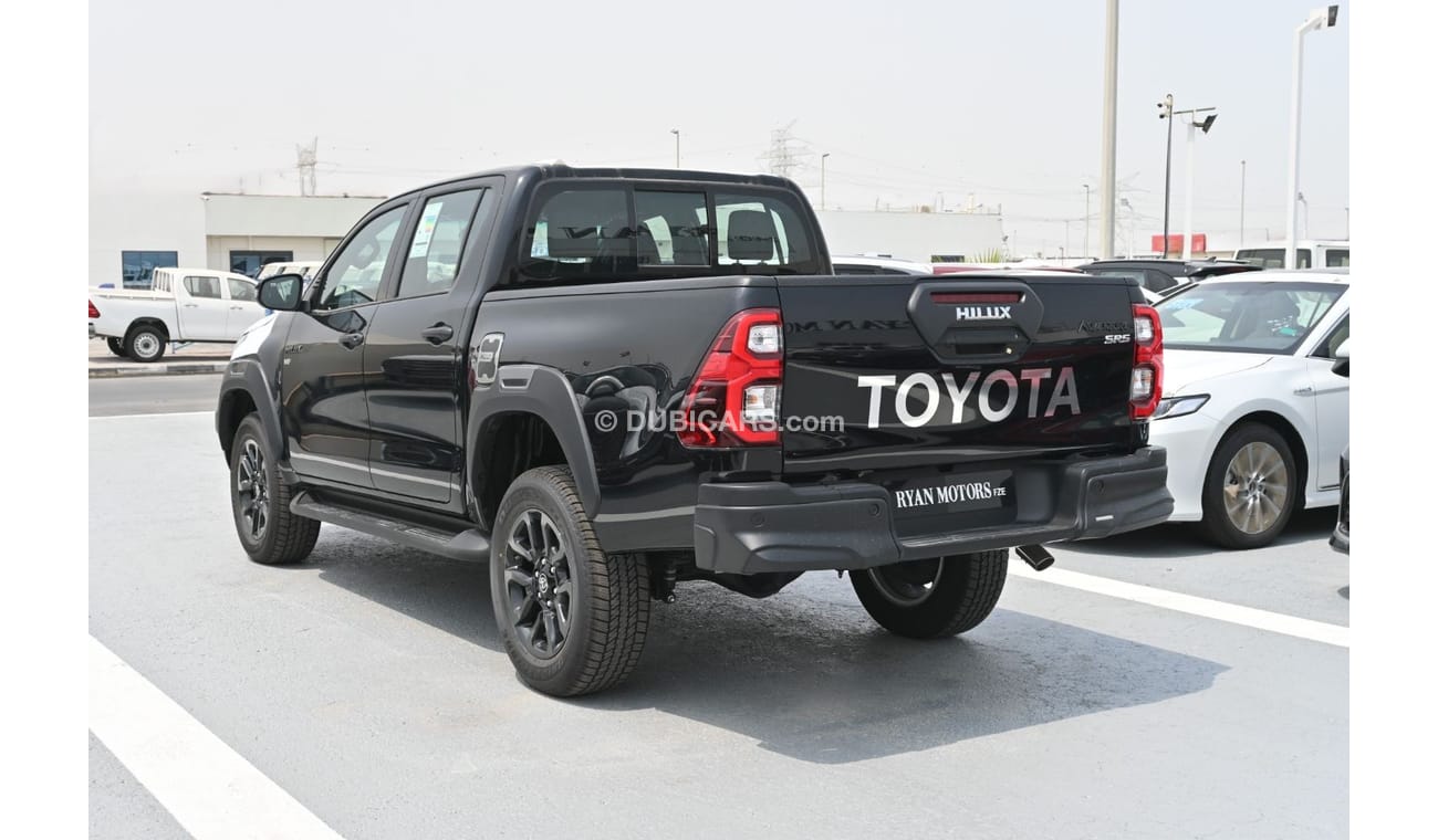 تويوتا هيلوكس Toyota Hilux SR5 Adventure 4.0L V6, Petrol, 4WD, Pickup, Model 2024, Color Black