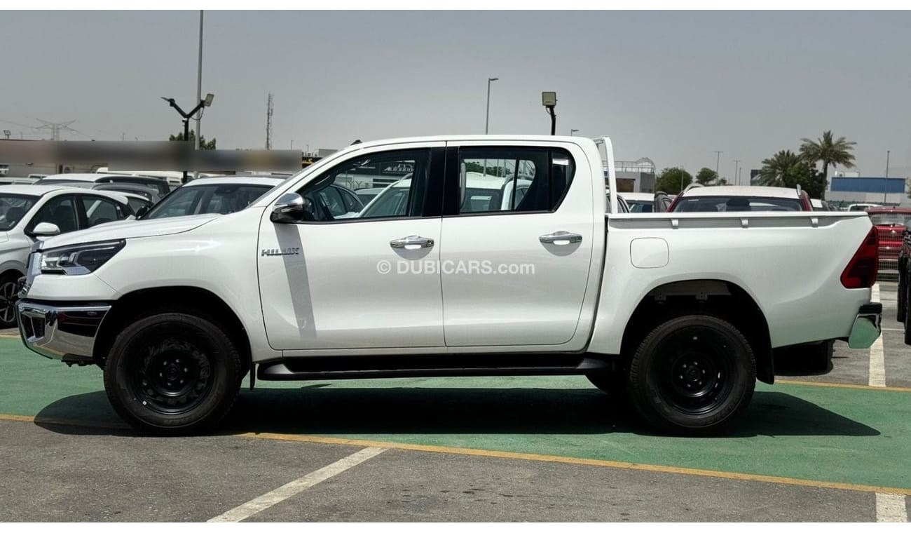 تويوتا هيلوكس TOYOTA HILUX  4X4 -  DSL 2.4L - WHITE COLOR -  2024 MODEL