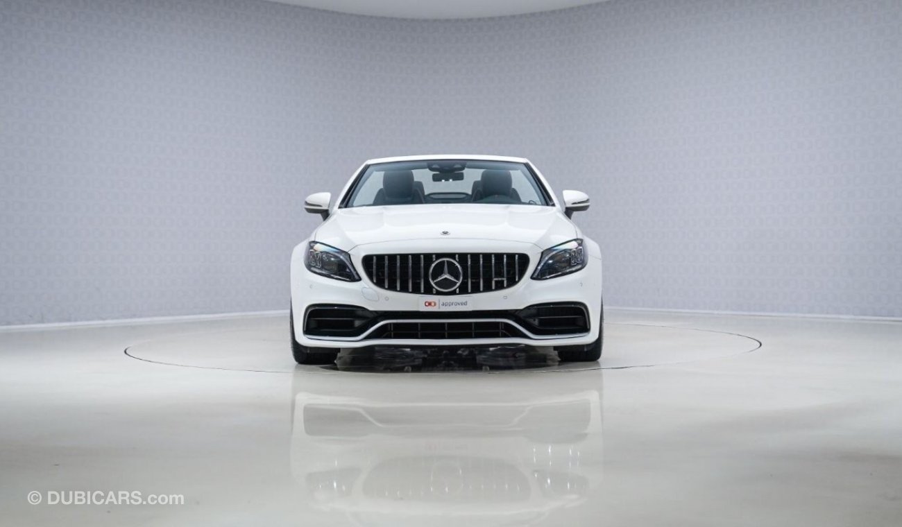 مرسيدس بنز C 63 AMG S Cabriolet - 2 Years Warranty - Approved Prepared Vehicle