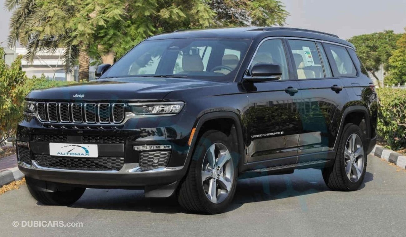 Jeep Grand Cherokee Limited L Plus Luxury V6 3.6L , 2024 GCC , 0Km , With 3 Years or 60K Km Warranty @Official Dealer