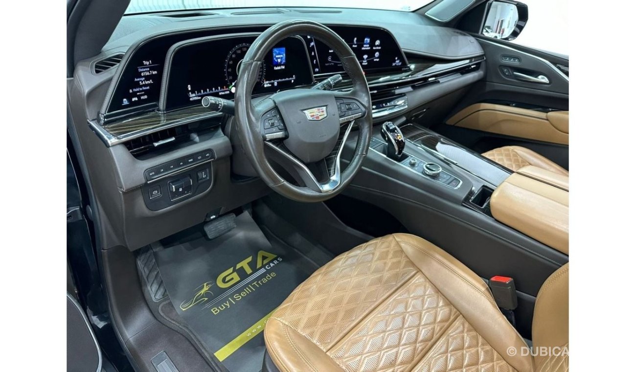 Cadillac Escalade 2022 Cadillac Escalade, Dec 2027 Agency Service Package, Dec 26 Warranty, Full Service History, GCC