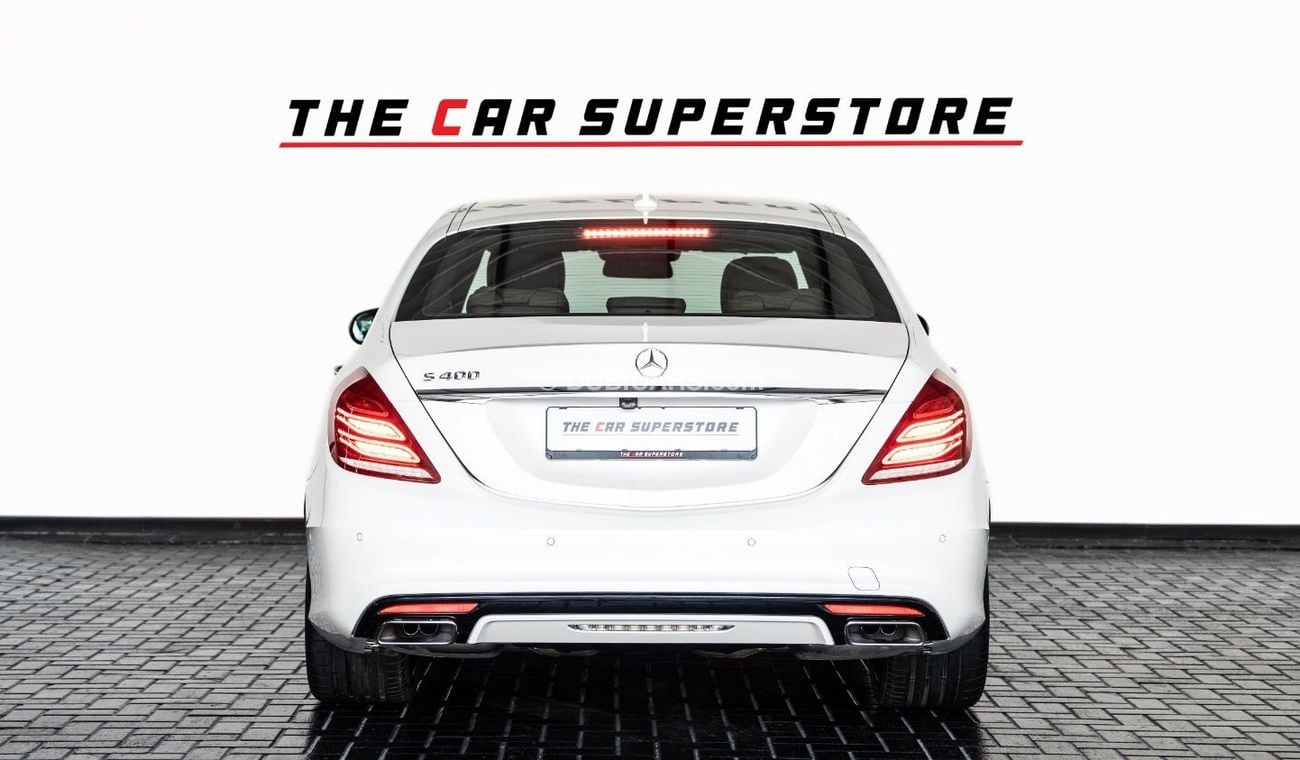 Mercedes-Benz S 400 AMG 3.5L 2014-MERCEDES BENZ S 400 AMG LINE-GCC- SERVICE HISTORY FULL WITH GARGASH-1 YEAR WARRANTY