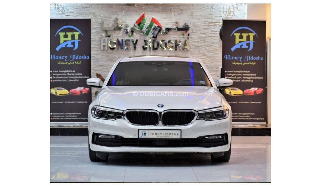 بي أم دبليو 530i EXCELLENT DEAL for our BMW 530i Sport Line 2017 Model!! in White Color! GCC Specs