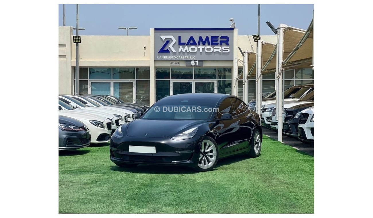 تسلا موديل 3 1600 Monthly payments / Tesal Model 3 / Long Range 2021 / full option / low mileage