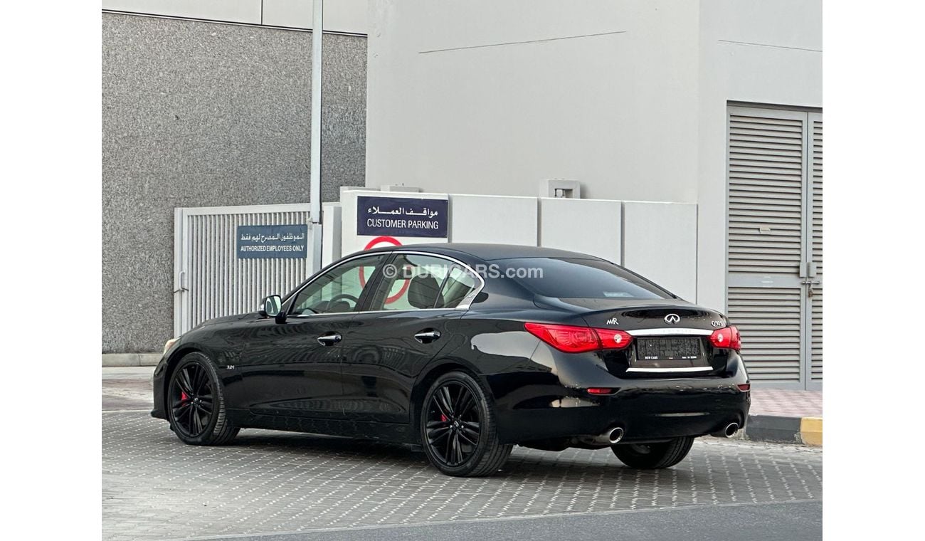 Infiniti Q50 3.0T Sport Black Edition INFINITI Q50 2017 GCC V6t ACCIDENT FREE // PEREFCT CONDITION // FULL OPITIO