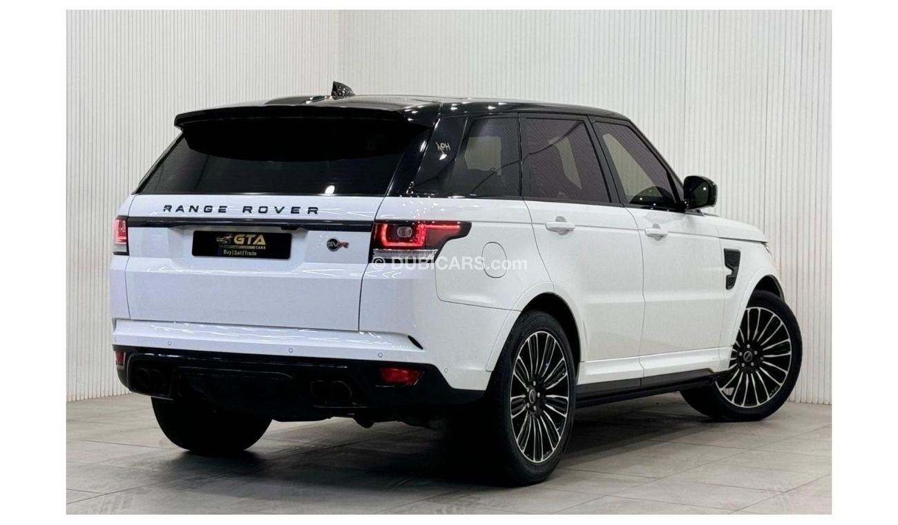 لاند روفر رينج روفر سبورت 2017 Range Rover Sport SVR, Warranty, Service History, Full Options, Low Kms, GCC Specs