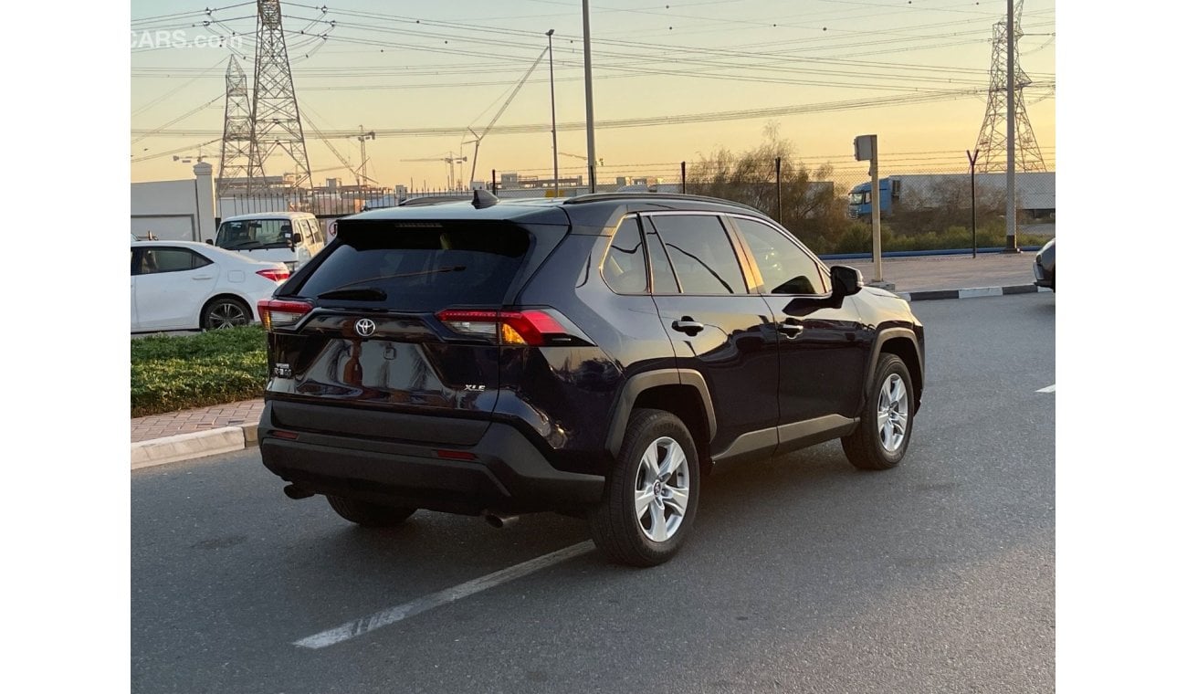 تويوتا راف ٤ 2021 DARK BLUE TOYOTA RAV4 XLE IMPORTED FROM USA