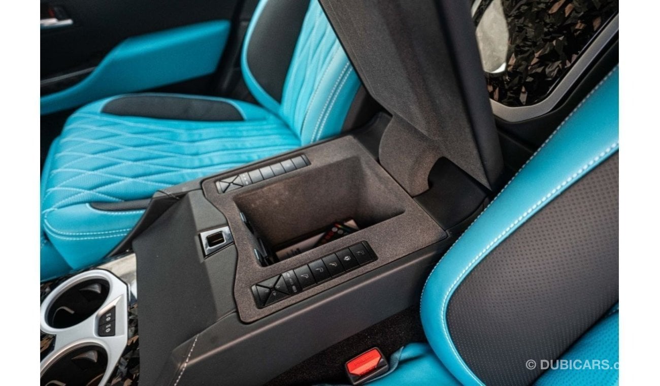 Toyota Land Cruiser MBS Autobiography | Custom Turquoise Seats