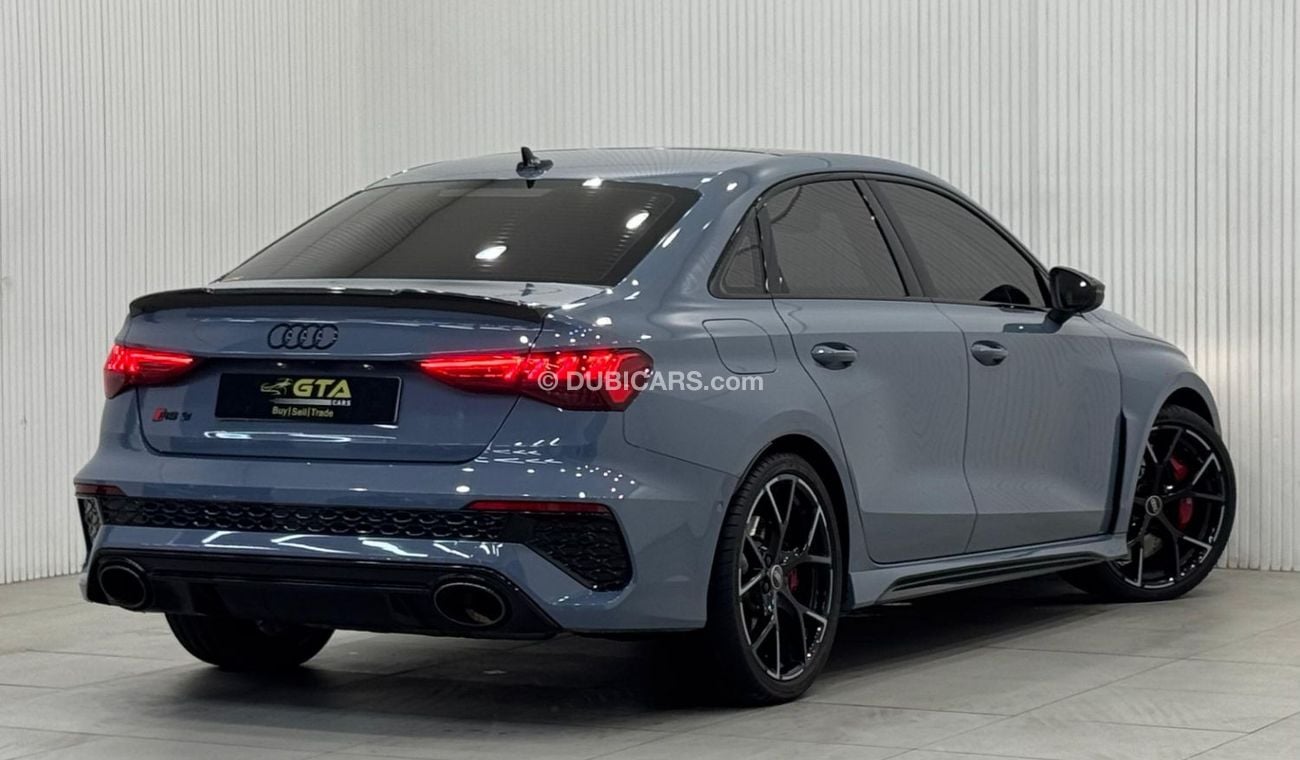 أودي RS3 TFSI quattro 2.5L Sedan 2024 Audi RS3 Quattro, Nov 2028 Audi Warranty + Service Pack, Full Options,