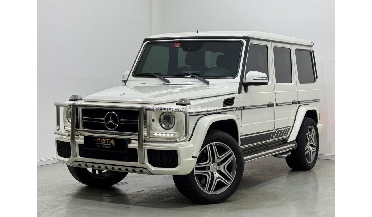 مرسيدس بنز G 63 AMG Std 5.5L 2015 Mercedes Benz G63 AMG, Full Service History, Carbon Fiber Package, GCC