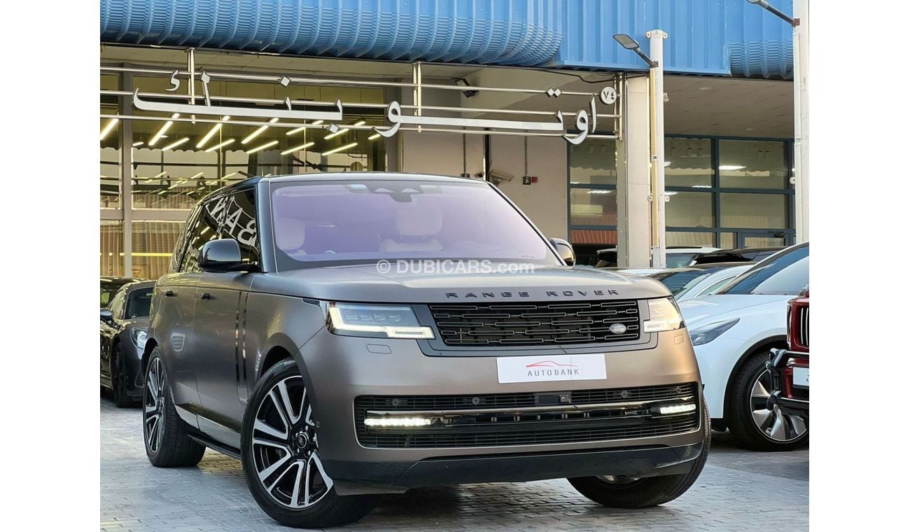 لاند روفر رينج روفر RANGE ROVER AUTOBIOGRAPHY V8 P530 MODEL 2022 KM 40000 GCC SPECS NO ACCIDETN NO PAINT UNDER WARRANTY