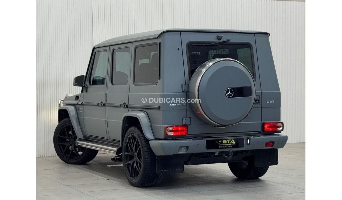 مرسيدس بنز G 63 AMG Std 5.5L 2016 Mercedes Benz G63 AMG 4MATIC, Service History, Full Options, Excellent Condition, GCC