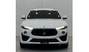 Maserati Levante S 3.0L (424 HP) 2017 Maserati Levante SQ4, One Year Warranty, Full Service History, GCC