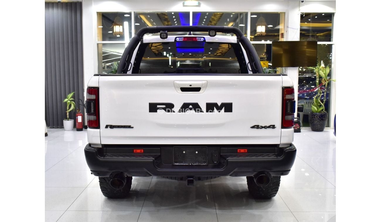 RAM 1500 EXCELLENT DEAL for our Dodge Ram Rebel 4x4 5.7L ( 2021 Model ) in White Color GCC Specs