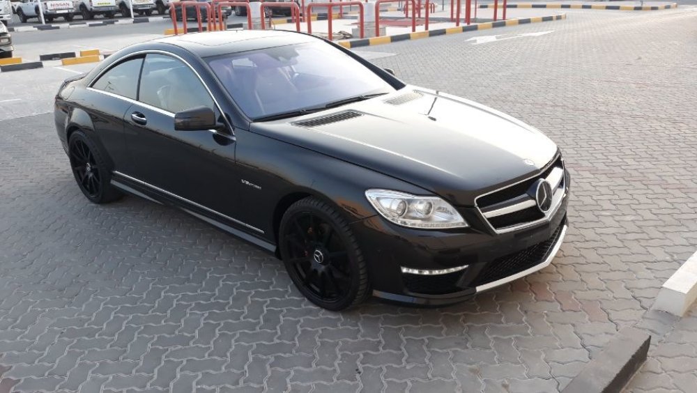 Mercedes Benz Cl 500 07 Full Options Kit 63 Amg New Shape Night Vision Cold Seats For Sale Aed 45 000 Black 07