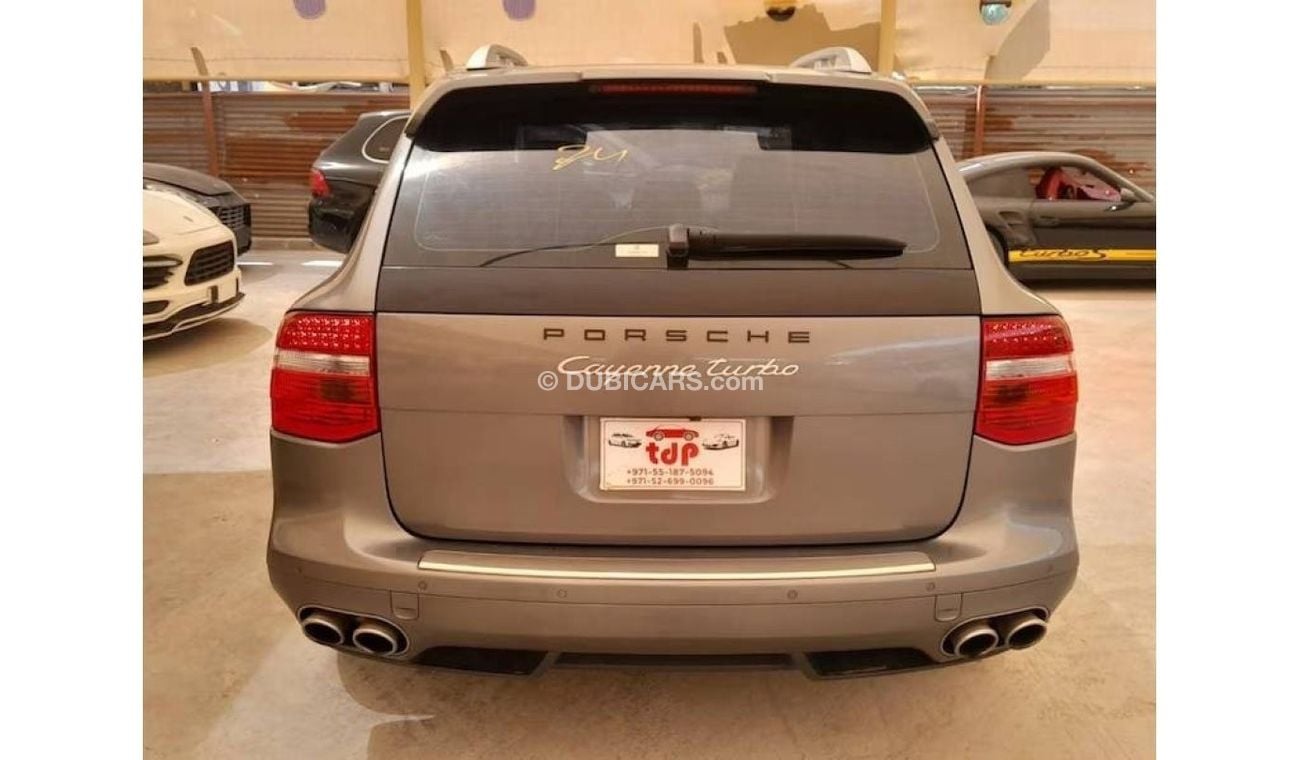 بورش كايان PORSCHE CAYENNE TURBO 4.8L 2008 WITH LEATHER SEATS, T.V NAVIGATION AND MUCH MORE...