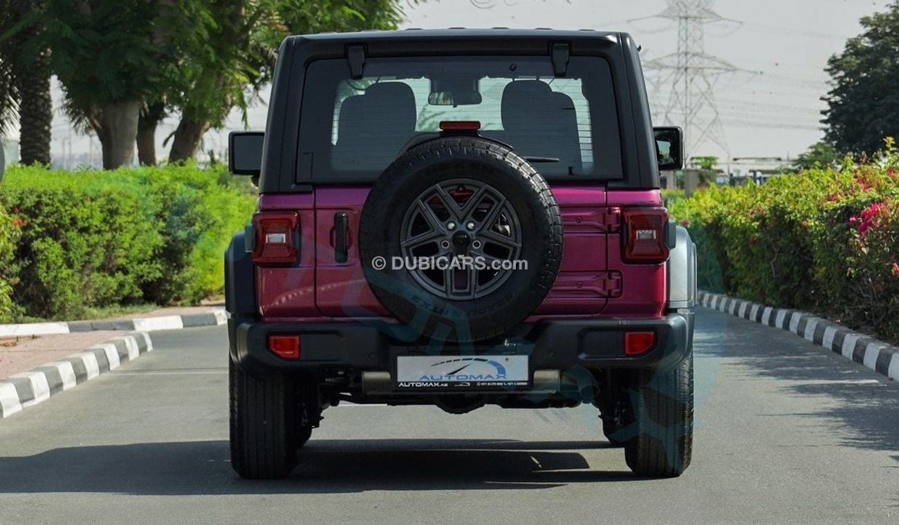 Jeep Wrangler Sport S I4 2.0L Turbo , 2024 GCC , 0Km ,With 3 Years or 60 K Km Warranty @Official Dealer