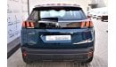 Peugeot 3008 AED 1279 PM  ACTIVE 1.6 TC AT GCC MANUFACTURER WARRANTY 2028 OR 100K KM