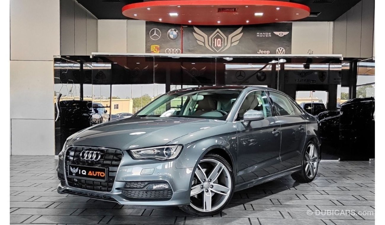 Audi A3 40 TFSI S-Line AED 1,950  P.M  | 2015 AUDI A3 1.8L S-LINE  40 TFSI | SUNROOF | GCC